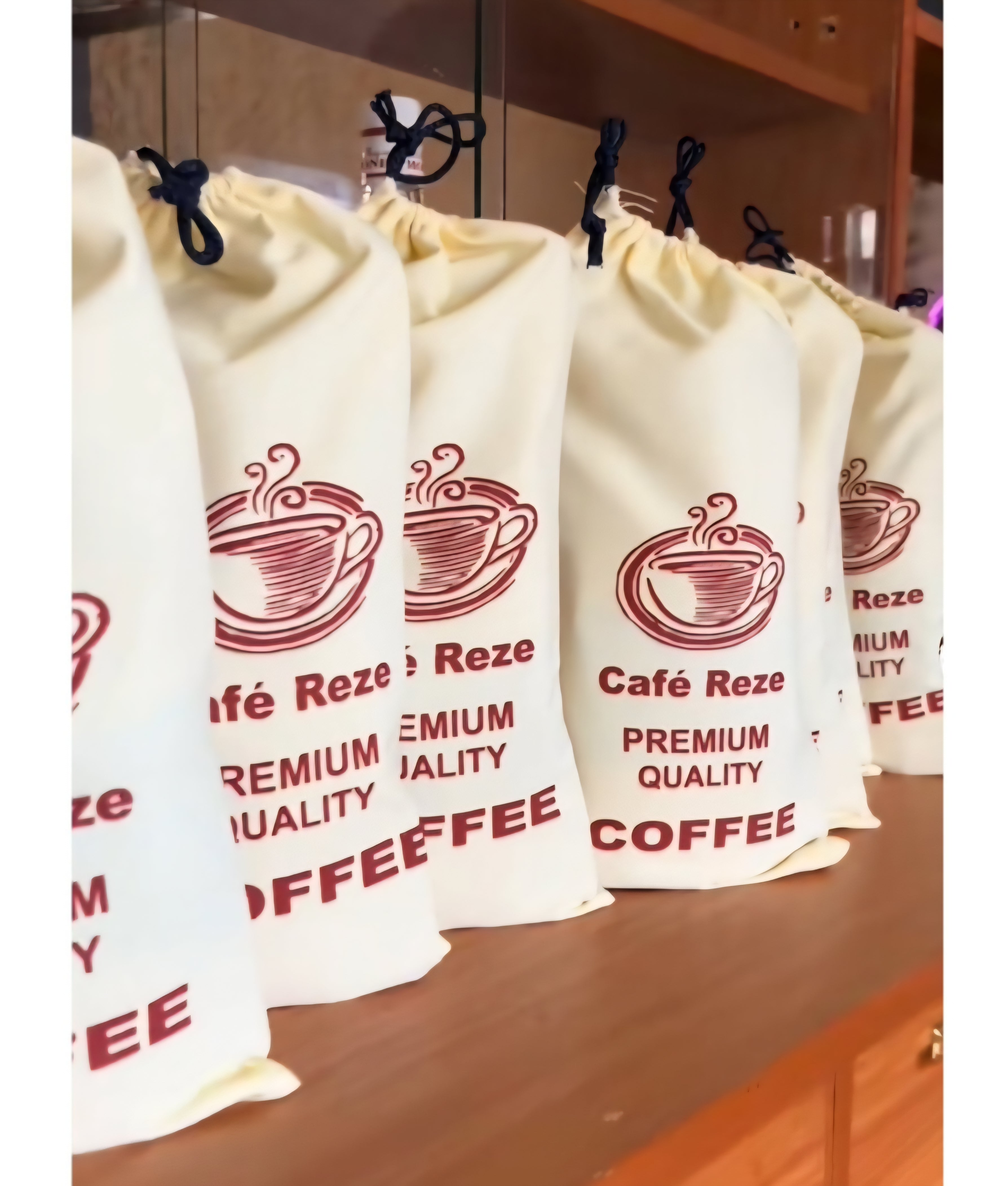 Ugandan coffee powder.